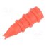 SSK 2564 / RT /-1 Protection cap for test probe; red TLcKe0ihmqEKU0H2DKuBCiME84MGpdP6dYz8ZDKiBUE