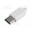 Cable plug USB-C 3.1 (C type), white CKI840B+1.jpg