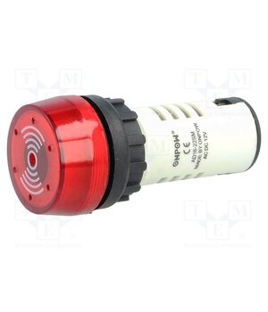 AD16-22SM/24V Signaller: sound; 80dB; Illumin: none; IP40; Ø22mm; max.6mm; plastic VZXsliZzBTj7tWLOfaeNvCt129yiL0uvvmtly1r47HI