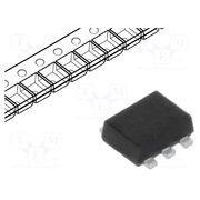 BC847BVN,115 Transistor: NPN / PNP; bipolar; complementary pair; 45V; 0.1A UMWU1rcL_Mv99vRMxrRlECrlbzCKa4tFQ8YFuOo9sbE