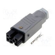 931691106 STAK 5 Connector: rectangular; ST; plug; female; PIN: 5; silver plated acjMrPB-CEH5aQ_MNbjVwrTccjYFlCfFXvtsSf47IPo