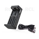 Charger for rechargeable batteries Li-Ion 0.5A