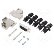 L17D45PK-M-15+L717HDA26P Connector: D-Sub HD; PIN: 26; male; angled 45°; soldering; UNC 4-40 CKyEnXQvCVLVlE6BihNEjFbrhzzBuavd1EVw7-xqQhY