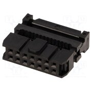DS1016-14MA2BB Connector: IDC; plug; female; PIN: 14; IDC; for ribbon cable; 2.54mm 6V_7EATPJ4nWF-RrP-F5Dm6ClNvKVUTzAU2Yt4PQLDs