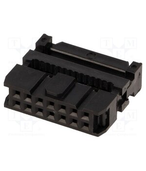 DS1016-14MA2BB Connector: IDC; plug; female; PIN: 14; IDC; for ribbon cable; 2.54mm 6V_7EATPJ4nWF-RrP-F5Dm6ClNvKVUTzAU2Yt4PQLDs
