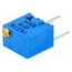 T63YB104KT20 Potentiometer: mounting; multiturn; 100kΩ; 250mW; ±10%; linear cwl74QNuFSxuLpi1JWhSLsRcshvuqnZYkNcwemN1NJQ