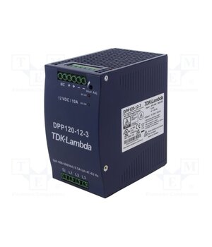 DPP120-12-3 Power supply: switching; for DIN rail; 120W; 12VDC; 10A; -40÷71°C l29HwVYav1HNzy6YIlv2_VR4XIQwjGwwbuiJTcPmKB0