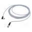 C21320000000117 Cable: for sensors/automation; PIN: 4; plug; PVC; 7.5m TGy61pI6_Y_kHkcaMEnkFIwyAPTFDxe-nUpEiN08AJM