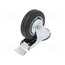CKJS-SG 100W-HC Transport wheel; Ø: 100mm; W: 25mm; H: 128mm; 70kg; rubber; steel cq1f17VONptxOltbbKK0gUzfyQrhnqzjtnxcpLc4aig