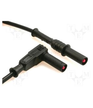 2352-IEC-100N Test lead; 20A; banana plug 4mm,angular banana plug 4mm; Len: 1m rmJG7mdYlC0TK4NSUPRVt7IaZfAhDq3cA1J7F8iwl5U