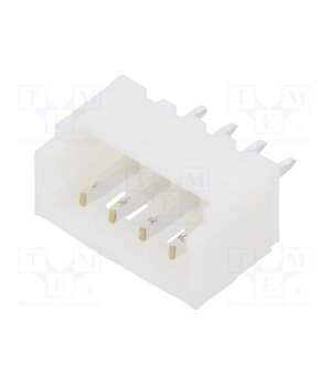 125SH-B-04-TS Connector: wire-board; socket; male; PIN: 4; 1A; 125V; vertical; THT 3RON08ra8uDuCwmA0quSD2MJNQ2VkociMYKRILWhd7o
