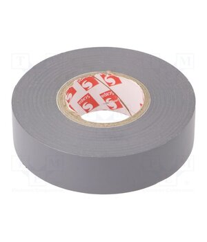 TAŚMA 6022 15MM/10M CZARNA Tape: electrical insulating; W: 19mm; L: 25m; Thk: 0.15mm; grey; 170% jRps76DeeF1YV_RKiL1YUKx4aZb9AxnbU0Az4eKH9Fw