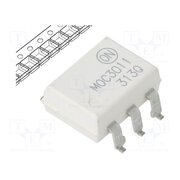 MOC3011SR2M Optotriac; 4.17kV; Uout: 250V; PDIP6; Ch: 1; MOC301XM; 1kV/μs TyhfJ2BMq71ZnVzz4P_fMG30AWVpjaaa_INd0o1VB74