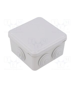EP088 Enclosure: junction box; X: 88mm; Y: 88mm; Z: 52mm yN-KLxhF1TNF3PfXPSv75nXg7pf0uEAzAjOht9lDlV8