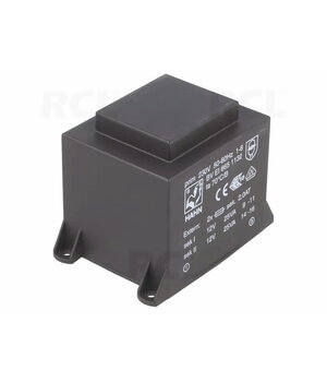 Transformators 2x12V, 2A, 50VA, BVEI6651132 Hahn

 TJH2512D.jpg