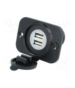 A13-194BPS-BB3 USB power supply; USB A socket x2; Sup.volt: 12÷24VDC; 5V/2.1A IYk6i0_5DlkoSDTYMQ6qzBxwufOVJkOdY_txQSbN4Mo