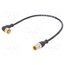 1210 1206 04 L2 002 0,3M Cable: for sensors/automation; M12; PIN: 4; 0.3m; plug; 30VDC; 4A oSJDStee9OzglGxRPSLhY-WCabBTyftYDZeSPxGDYDw