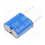 SC5V5Z156M Supercapacitor; THT; 15F; 5.5VDC; 32x32x16mm qrcIkIIbXtcGY6RcvtOFDzfSyTYue4M6FnrDzkRhQKk