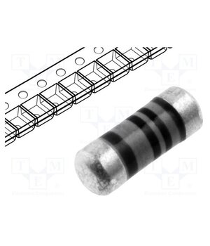 SMM02040C1000FB300 Resistor: thin film; SMD; 0204 MiniMELF; 100Ω; 250mW; ±1%; 50ppm/°C DVbuVSaLvi5HdcmBian1GJzxtMJgZ2rQu5xkaY4JAQk