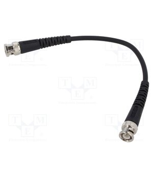 CT2942-25 Test lead; BNC plug,both sides; Len: 0.25m; black; Z: 50Ω; RG58CU kBmrax4VBtNjjNMNZiulOm04lowY-UfcKKbvHUihCCs