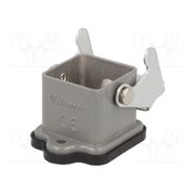 93601-0616 Enclosure for connectors: HDC; size 3A; with latch; straight KuUpz_fG95LIlHOtQEVXghfKjOAr1HweakLjzdA2Ny0