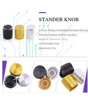 Potenciometru un pogu komplekts, 60 gab.

 ABRR151+2.jpg