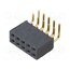 SSW-105-02-G-D-RA Connector: pin strips; socket; female; PIN: 10; angled 90°; THT GHsj3iN17dhxULV038YHE8D2spd8OrH3JowvLkVPhyc