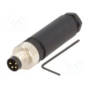 SSTGF040MSSFKPG Connector: M8; male; PIN: 4; 30V; IP67; straight; for cable; plug g7UWgUyaAzGWsjU-Tk-GANUElyoJBZ3_Fo84b3cx1h0