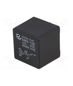AM3-12BP Relay: electromagnetic; SPDT; Ucoil: 12VDC; 80A; automotive; AM3 07rvBcE0zbaubcvHmRDRiqqpQkiA19DLBn6vpgrNdKM