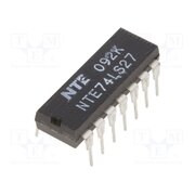 NTE74LS27 IC: digital; NOR; Ch: 3; IN: 3; TTL; THT; DIP14 MbZ4DZPncJ-j5mxlTkG-2z-DyNxwepeBF2W4BNEpLKE
