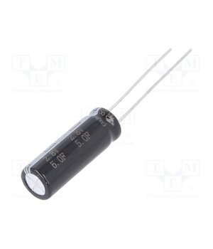 BUP002R8L505FA Supercapacitor; THT; 5F; 2.8VDC; ±20%; Ø8x24mm; 70mΩ; -40÷65°C msQ8UZfDW1JJtHs4NwMFR63Kt6uLhbDZl5gL25MNCH0