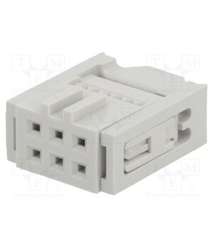 71600-006LF Connector: IDC; plug; female; PIN: 6; Quickie; IDC; for ribbon cable nu_f69VVweWdSBU-PUZ05kf1WIBEwymaHURNMBCMKwc