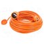 W-97428 Extension lead; 3G1.5mm2; 30m; PVC; orange; Sockets no: 1; 16A OUTnx_UcyWYVBfQoMmoM30e5JWbbndNxESmOBby9rTE