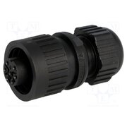 934127100 CA 6 LD Connector: circular; plug; female; IP67; PIN: 7(6+1); 6+PE; 10A; 250V Le1rq_A6SHA68brqjV8wN0siU-antueupCAfNxo-XvI