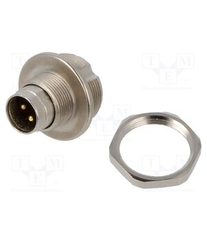 09 0411 00 04 Connector: M9; socket; male; Plating: gold-plated; 125V; 3A; IP67 pFSqz2O2dw2PqUB9-QV21EoSCaNYZtUUXWzaoKQ4sL0