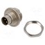 09 0411 00 04 Connector: M9; socket; male; Plating: gold-plated; 125V; 3A; IP67 pFSqz2O2dw2PqUB9-QV21EoSCaNYZtUUXWzaoKQ4sL0