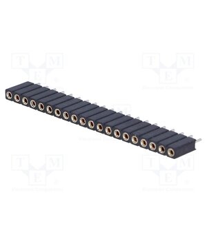 DS1002-03-1*20131 Connector: pin strips; socket; female; PIN: 20; straight; THT; 1x20 NA1QjMWoSxwXOKbx28CjvJufW7Mo3OLuVphpr4ZBZWU