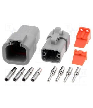 ATP4PS-CKIT Connector: wire-wire; plug; male + female; ATP; PIN: 4; IP67; 25A Edyz7fO0-VEBpB6i1BcbDp7K3dih5ubEP6883IjCr0M