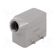 09300101521 Enclosure for connectors: HDC; size 10B; for cable; Han; IP65 kVcLhB0ShkBtYJdqToajdRKJkw_bI3vugJgw7_xkY3A