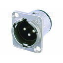 KIŠTUKINIS LIZDAS Jack XLR 3pin korpusui NEUTRIK NC3MD-L-1 CKI275N01.jpg