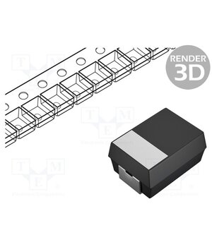 293D106X9025B2TE3 Capacitor: tantalum; 10uF; 25VDC; SMD; B; 1411; ±10%; -55÷125°C OUcVQe_oaXlq00nzBWXeIlMvVQE99ZTidk3jen90fYo
