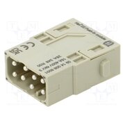 09140085001 Connector: HDC; module; male; 16A; 400V; Han-Modular®; PIN: 8 XjWfGFSCIVluiHfiaKYidB88469ms_9H5W1ew7shKD0