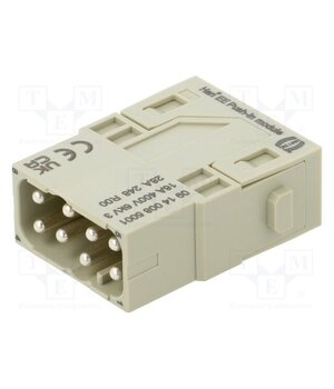 09140085001 Connector: HDC; module; male; 16A; 400V; Han-Modular®; PIN: 8 XjWfGFSCIVluiHfiaKYidB88469ms_9H5W1ew7shKD0