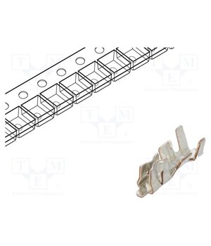 MDF97-22SCF Contact; MDF97; tinned; 24AWG; crimped; for cable; 5A; 3.5mm 1D-giqZv2ZoyuWP2P0sIos_C6iQSSzyx6E1HYkg2k3k