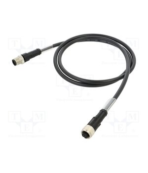 AB-C8-M12MS-1,0PUR-M12FS Cable: for sensors/automation; M12; PIN: 8; 1m; plug; 30VDC; 30VAC qdG-tcJ4SDrK5mqwo38h67jVuibSgfWPh53fmE7tbUc