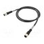 AB-C8-M12MS-1,0PUR-M12FS Cable: for sensors/automation; M12; PIN: 8; 1m; plug; 30VDC; 30VAC qdG-tcJ4SDrK5mqwo38h67jVuibSgfWPh53fmE7tbUc