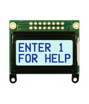NHD-0208AZ-FSW-GBW-33V3 Display: LCD; alphanumeric; STN Positive; 8x2; grey; LED; PIN: 16 0hdYcVWSdN1axdMqdi4SsmYxHZGk3oQ9K99Bm9heEEI