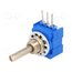 51CAD-E24-A15L Potentiometer: shaft; THT; 1W; 10kΩ; ±10%; 290°; for PCB; linear bW4cSbJcLj8hJ0zz1Z69e6FXozBy3JEe6UYID4cuMqE