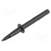 SPS 2124 NI / SW Measuring tip; 32A; 1kVDC; black; Socket size: 4mm; 20mΩ; L: 124mm kZJ3FTGlo70heLv8ErekBtS-Tw585hlOjbStCwBHHvI
