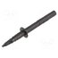SPS 2124 NI / SW Measuring tip; 32A; 1kVDC; black; Socket size: 4mm; 20mΩ; L: 124mm kZJ3FTGlo70heLv8ErekBtS-Tw585hlOjbStCwBHHvI